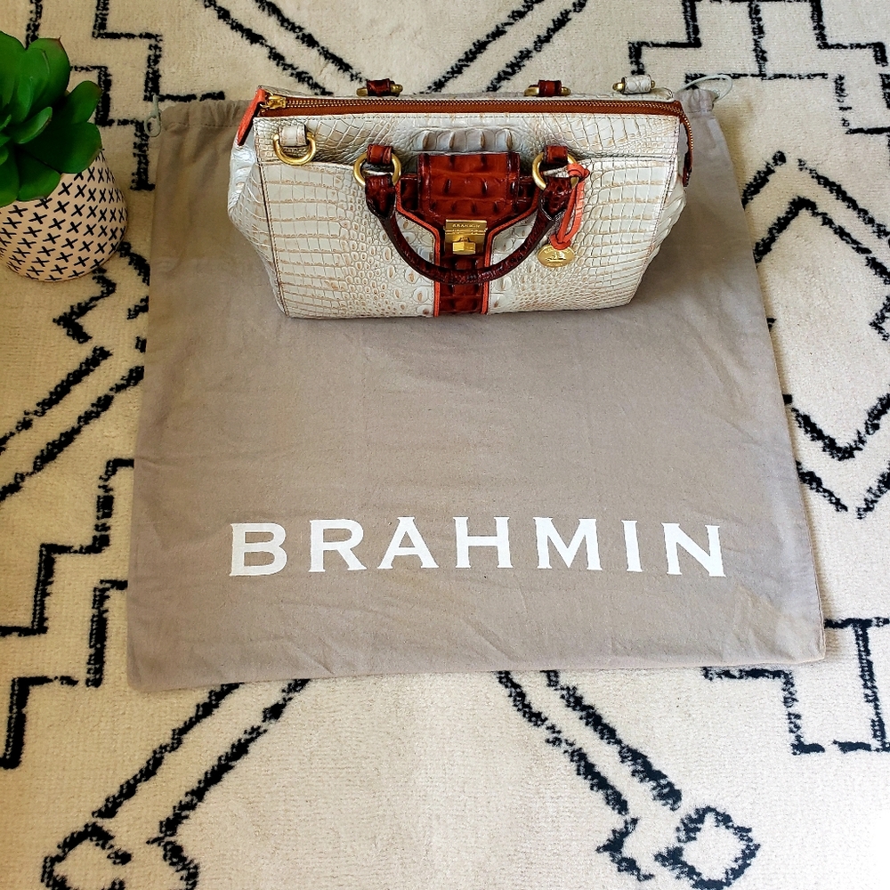 BRAHMIN - The Most Beautiful Brahmin Satchel EVER!!!